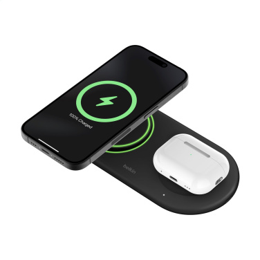 Logo trade promotional items image of: Belkin BoostCharge Pro 2-in-1 Pad