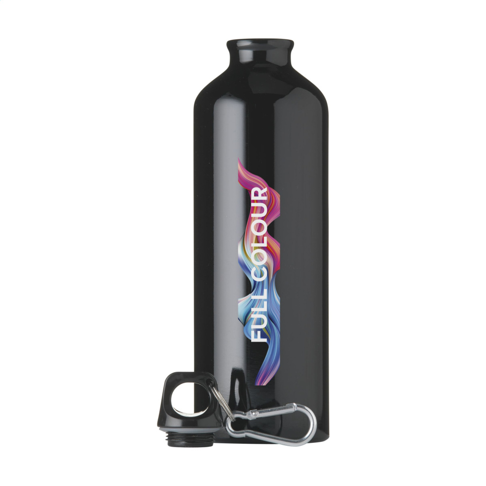 Logo trade corporate gifts image of: AluMaxi 750 ml aluminium water bottle