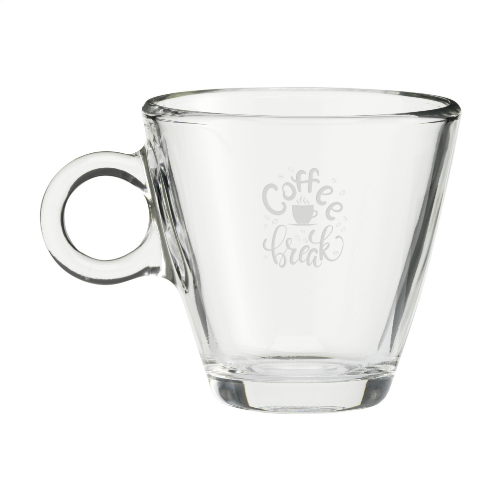 Logotrade promotional item image of: Lugano Coffee Glass 230 ml
