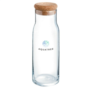 Logotrade business gift image of: Algarve Carafe 1 L with a cork cap