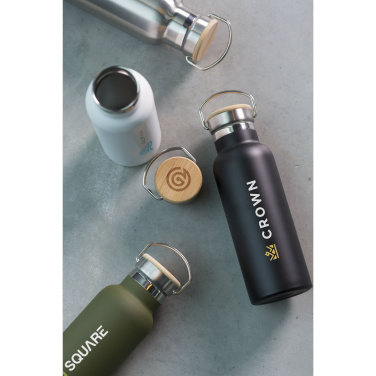 Logo trade promotional items picture of: Nordvik RCS Recycled Steel 500 ml drinking bottle