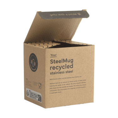 Logo trade promotional items picture of: SteelMug RCS Recycled Steel 220 ml