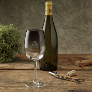 Logo trade promotional merchandise photo of: Smokey Wine Glass 360 ml