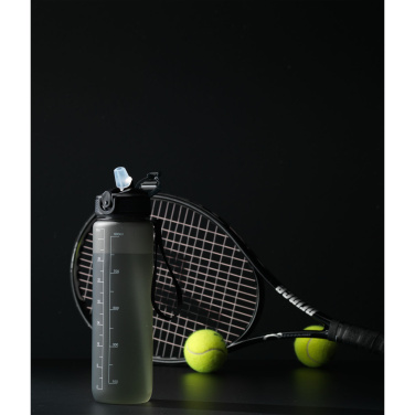 Logo trade advertising products image of: AquaSport GRS Recycled Water Bottle 1,000 ml