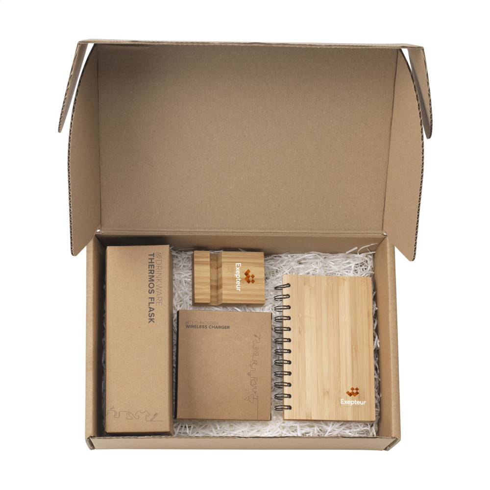 Logo trade advertising product photo of: Merch Set Bamboo Boost