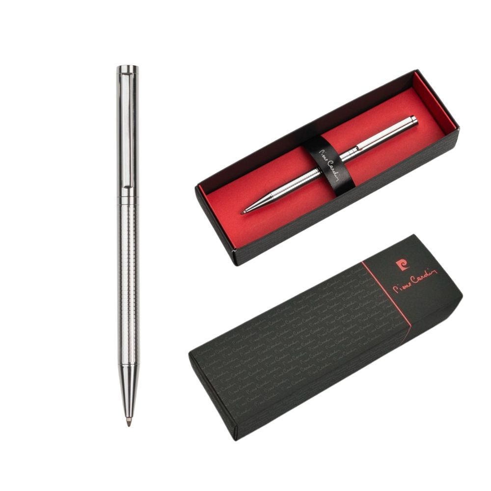 Logo trade corporate gifts picture of: Metal ballpoint pen DOMINIQUE Pierre Cardin