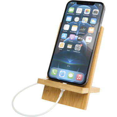 Logotrade promotional giveaways photo of: Ceibo detachable bamboo phone stand