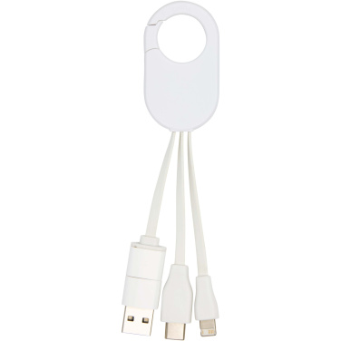 Logotrade advertising products photo of: Troop 4-in-1 recycled plastic charging cable
