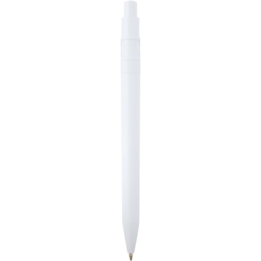 Logo trade promotional merchandise image of: Unica recycled plastic ballpoint pen (black ink)