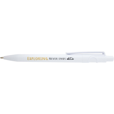 Logo trade promotional gifts picture of: Unica recycled plastic ballpoint pen (black ink)