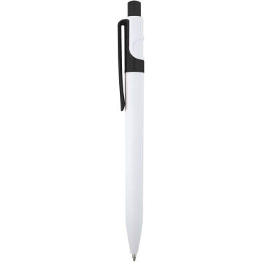 Logotrade promotional product image of: Unica recycled plastic ballpoint pen (black ink)