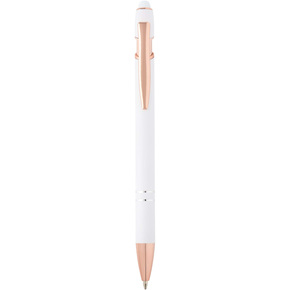 Logotrade promotional giveaways photo of: Nanna ballpoint pen with rose gold finish (blue ink)