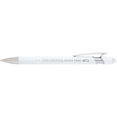 Logotrade business gift image of: Kish ballpoint pen with silver finish (blue ink)