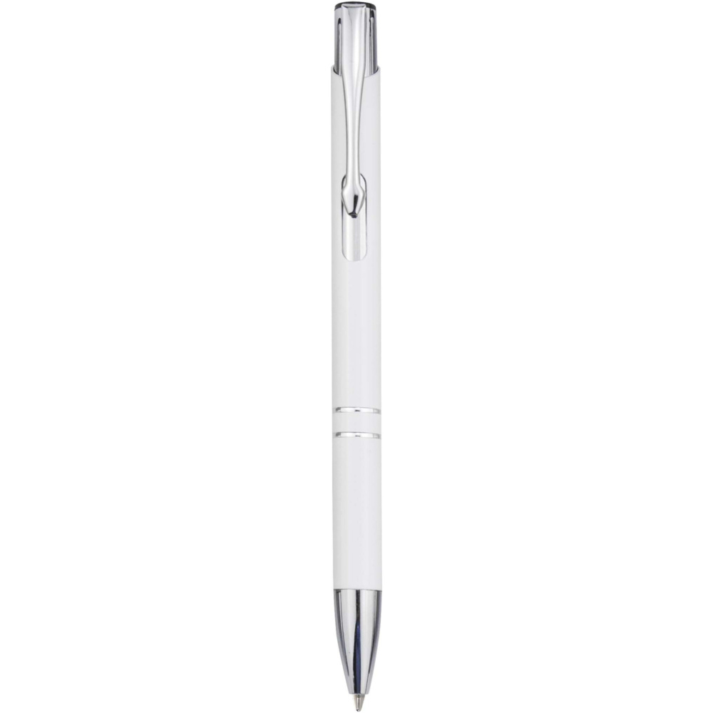 Logotrade promotional giveaways photo of: Moneta recycled aluminium ballpoint pen (blue ink)