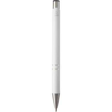Logotrade advertising products photo of: Moneta recycled aluminium ballpoint pen (blue ink)