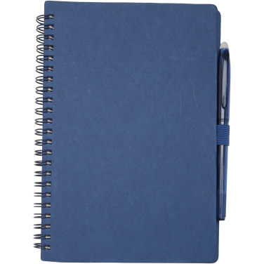 Logo trade advertising products picture of: Slate reusable soft cover notebook and pen set (black ink)
