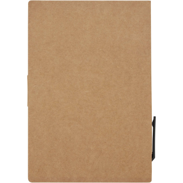 Logo trade promotional products image of: Swift sticky notes booklet with ballpoint pen (black ink)