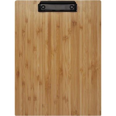 Logo trade promotional merchandise picture of: Tavula bamboo clipboard