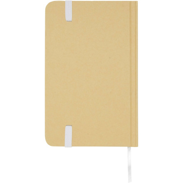 Logotrade corporate gift image of: Reed A6 recycled hard cover notebook with plain pages