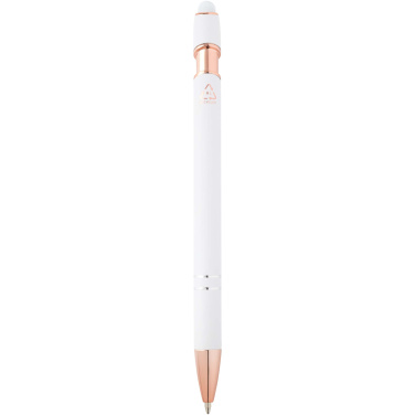 Logotrade corporate gift picture of: Nanna ballpoint pen with rose gold finish (black ink)