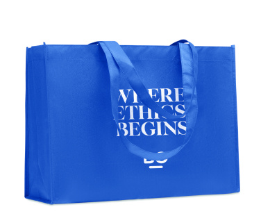 Logo trade promotional items image of: RPET non-woven shopping bag