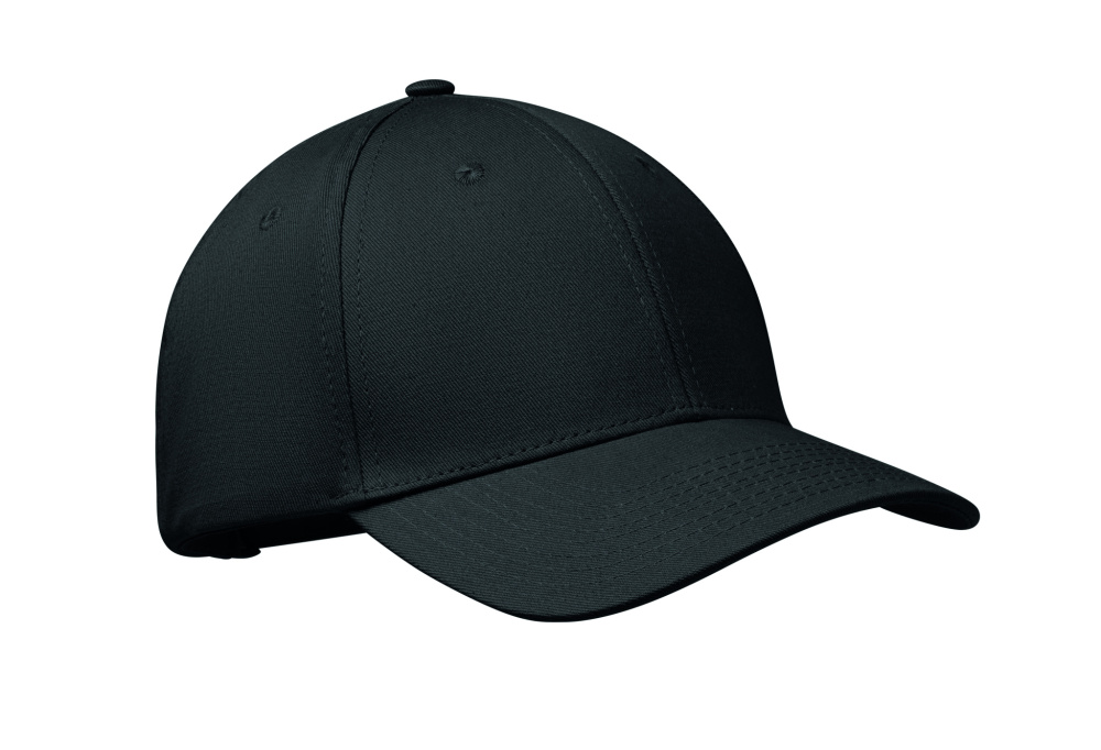 Logo trade advertising products image of: 6 panel cotton baseball cap