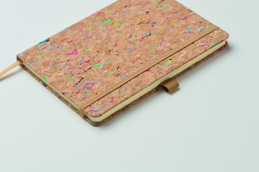 Logotrade advertising product image of: A5 cork coloured notebook