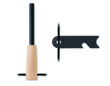 Logo trade advertising products picture of: Pine wood fire starter tools