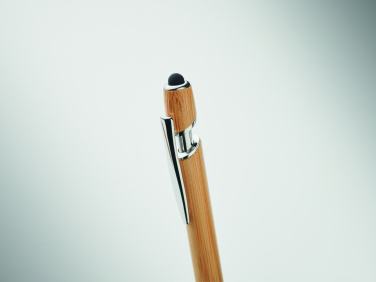 Logo trade corporate gift photo of: Ball pen in bamboo