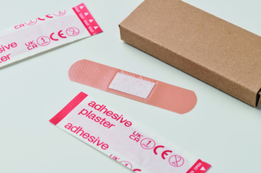 Logo trade promotional giveaways picture of: 15 pieces adhesive plasters
