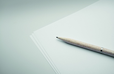 Logotrade promotional giveaway picture of: Wheat straw/ABS twist pen set