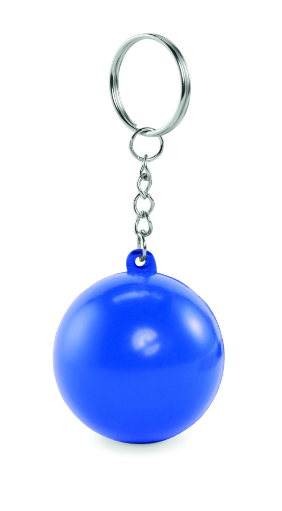 Logo trade promotional products image of: PU ball shape key ring