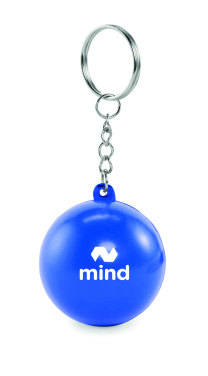 Logo trade corporate gift photo of: PU ball shape key ring