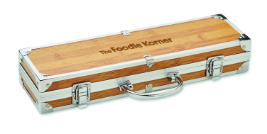 Logotrade promotional gifts photo of: Stainless steel barbecue tools