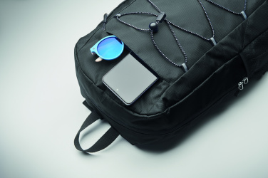 Logotrade promotional merchandise photo of: 600D RPET polyester backpack