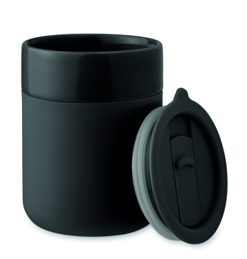 Logo trade promotional merchandise image of: Ceramic tumbler 330 ml