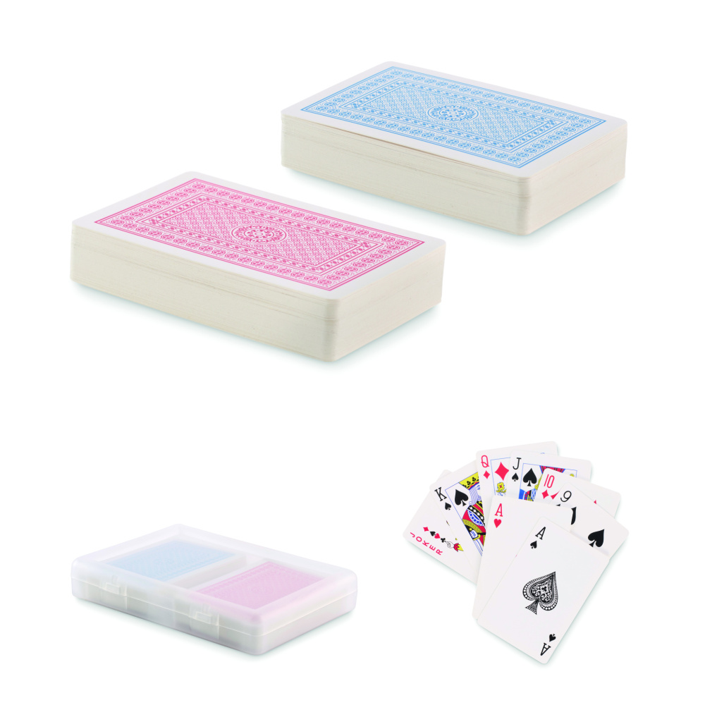 Logo trade promotional product photo of: Set of classic playing cards