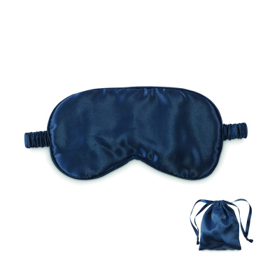Logo trade promotional gifts picture of: Soft polyester eye mask