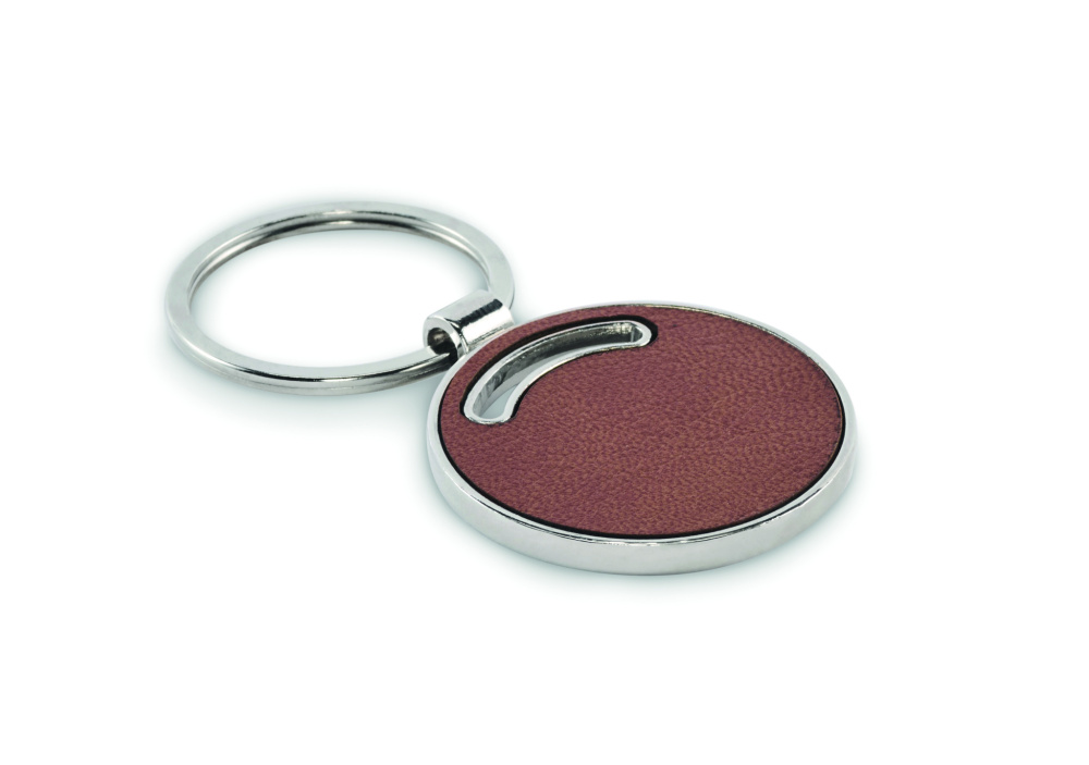 Logotrade promotional giveaway image of: Round shape key ring