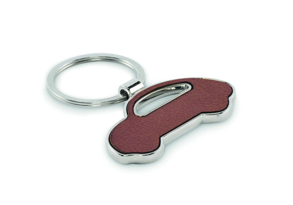 Logotrade promotional products photo of: Car shaped key ring