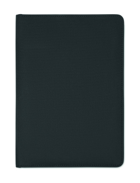 Logotrade promotional gift picture of: A5 portfolio 300D RPET