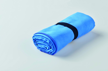 Logo trade promotional products image of: Double sided microfibre towel