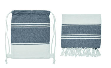 Logo trade promotional gift photo of: Hammam towel drawstring set
