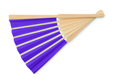 Logo trade promotional gifts image of: Manual hand fan