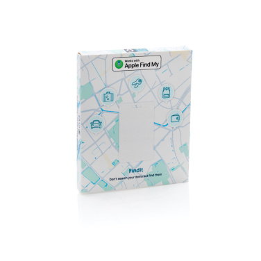 Logotrade corporate gift picture of: Findcard RCS recycled plastic item finder card