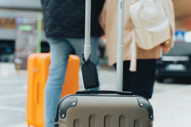 Logo trade promotional items picture of: Globetrack RCSrPolyester luggage tag with worldwide locating