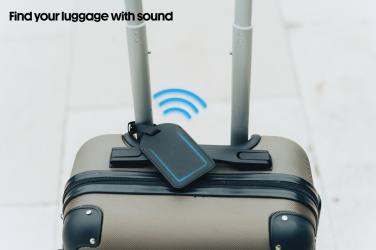 Logo trade business gift photo of: Globetrack RCSrPolyester luggage tag with worldwide locating