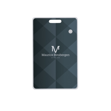 Logotrade promotional product picture of: Findit RCS rplastic ultra-thin finder card rechargeable