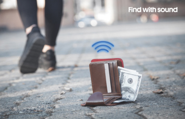 Logotrade promotional giveaways photo of: Findit RCS rplastic ultra-thin finder card rechargeable