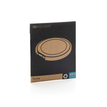 Logo trade corporate gifts image of: Terra Magnetic RCS rplastic magnetic phone holder with ring